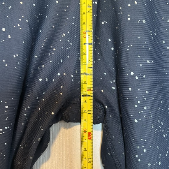 Beyond Yoga, Dark Blue Silver Ombré, Compression, High Waisted Leggings - Picture 7 of 9